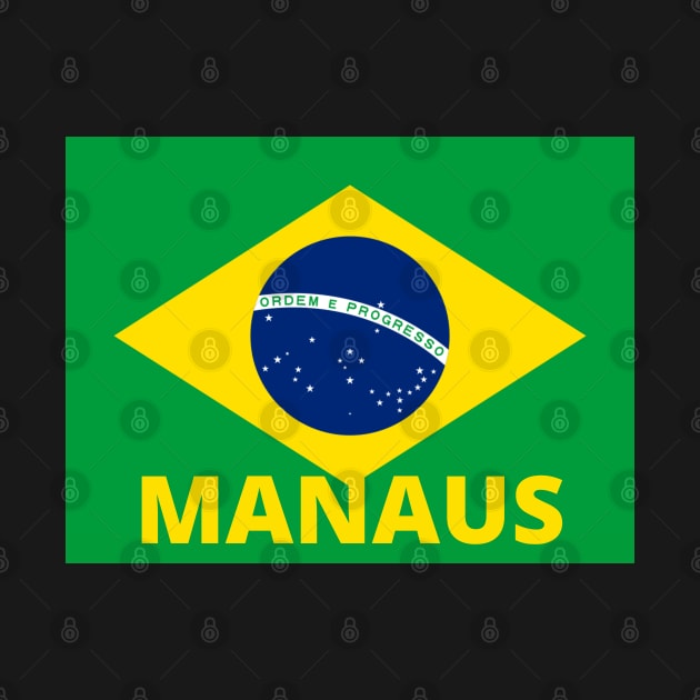 Manaus City in Brazilian Flag by aybe7elf