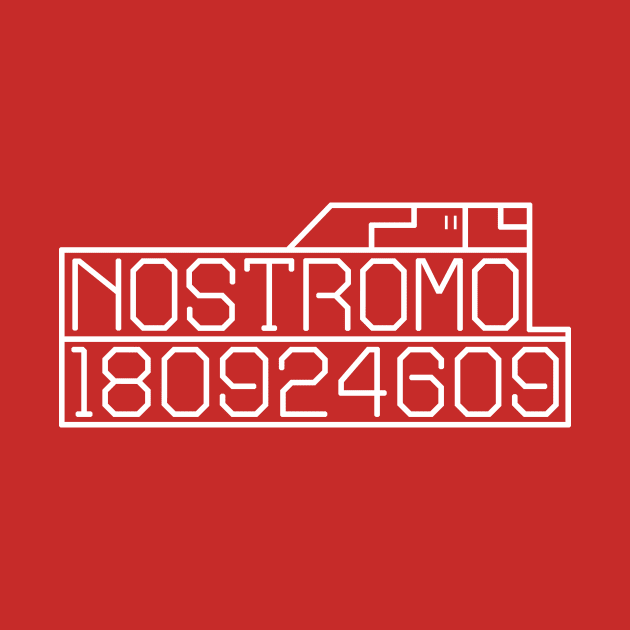 Nostromo Boot Screen Graphic by Ekliptik