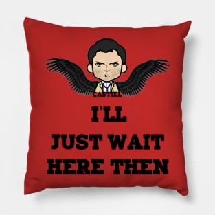 Castiel Waiting Pillow