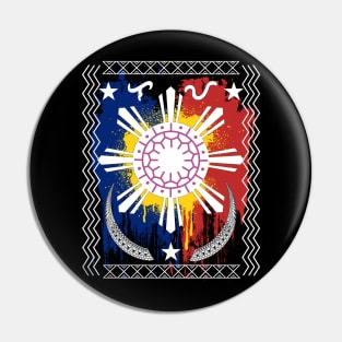 Philippine Sun / Baybayin word Laya (Freedom/ Release from imprisonment) Pin