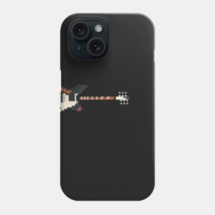 Pixel Black LJG Rickenbacker Guitar Phone Case