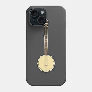 Banjo Open Back Old Time Clawhammer Style Phone Case