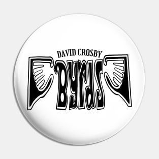 The Byrds David Crosby Pin