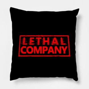 Lethal Company Logo - Texturized Pillow