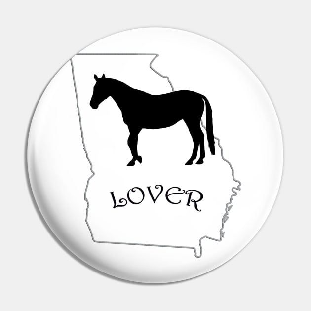 Georgia Horse Lover Gifts Pin by Prairie Ridge Designs