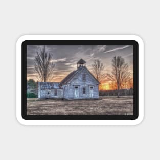 Memories of A One Room Schoolhouse Magnet