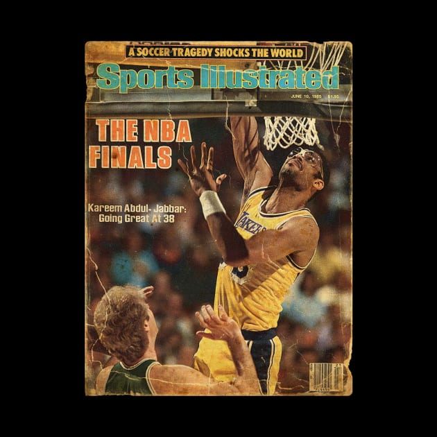 COVER SPORT - SPORT ILLUSTRATED - THE NBA FINALS 1985 by FALORI