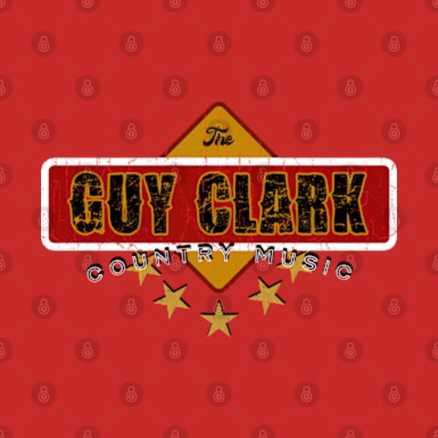 Guy Clark country music by Kokogemedia Apparelshop