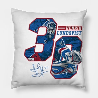 Henrik Lundqvist New York R Offset Pillow