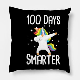 100 Days of School Teacher Student Pillow