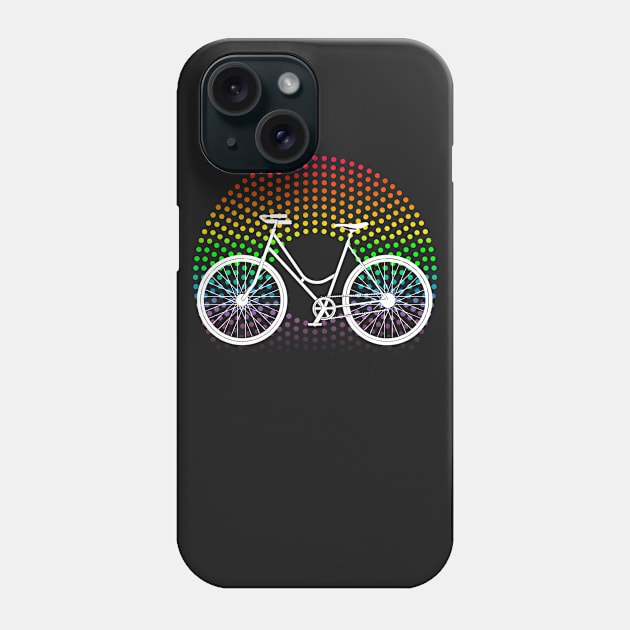 Bike Rainbow Phone Case by CreativePhil