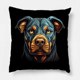 Cute Pitbull Dog - Dogs Pitbulls Pillow