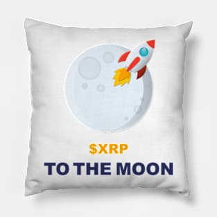 XRP Fly to the moon Pillow