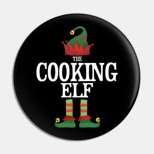 Cooking Elf Matching Family Group Christmas Party Pajamas Pin