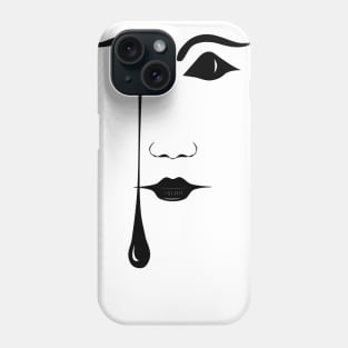 Tear in silence Phone Case