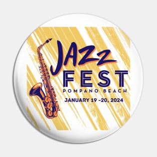 Pompano Beach festival Pin