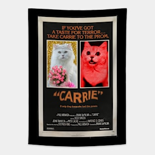 Classic MEOWvies: CARRIE Tapestry