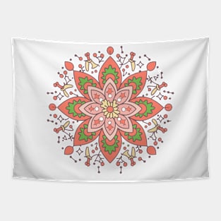 Floral art - Pink Tapestry