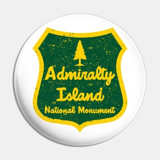 Admiralty Island National Monument shield Pin