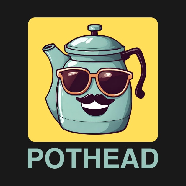 Pothead | Coffee Pot Pun by Allthingspunny