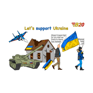 Let’s support Ukraine T-Shirt