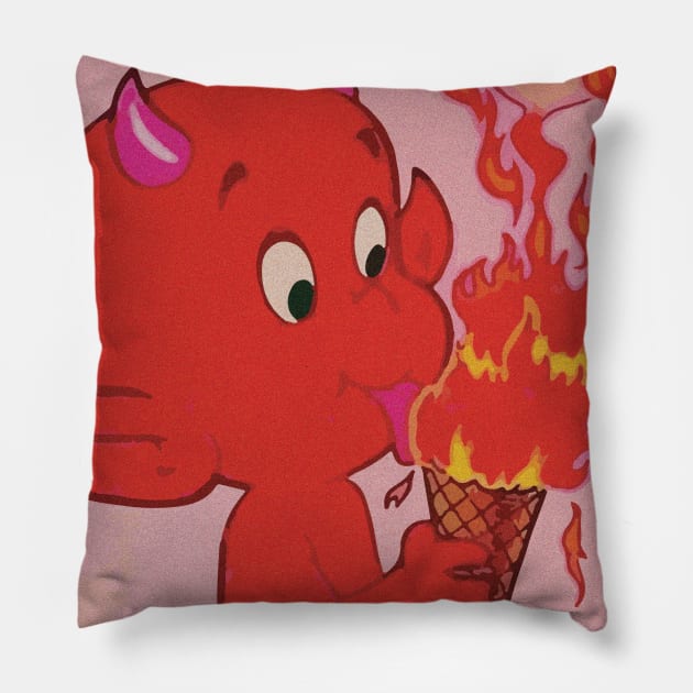 Cute Devil Pillow by TheNfile