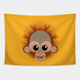 Baby orangutan Tapestry