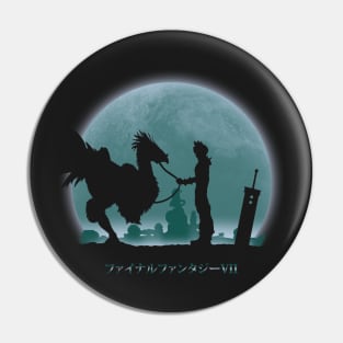 Midgar at night Pin