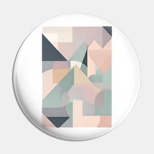 Pastel Geometric Bliss Pin