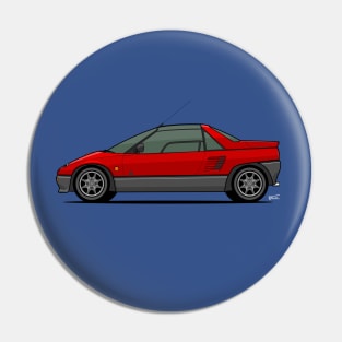 Autozam AZ-1 side profile drawing Pin