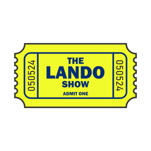 Ticket To The Lando Show F1 Design T-Shirt