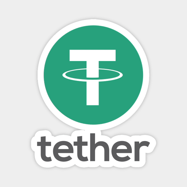 USDT Coin Cryptocurrency Tether crypto Magnet by J0k3rx3