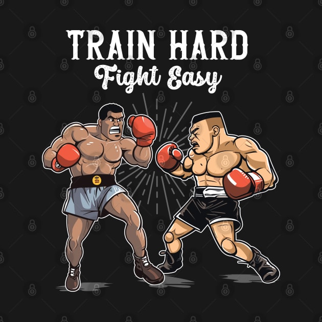 Train Hard Figh Easy by Yopi