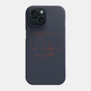 Window Watchers Orange - Oneliner Phone Case