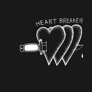 Heart Breaker (Black) T-Shirt