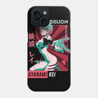 Rei Ayanami Retro Art V4 | IKIGAISEKAI Phone Case
