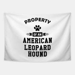 American Leopard Hound Dog - Property of an american leopard hound Tapestry