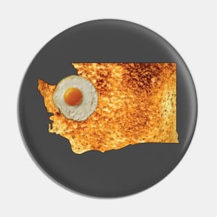 Washington Toast and Egg Brunch Seattle Pin