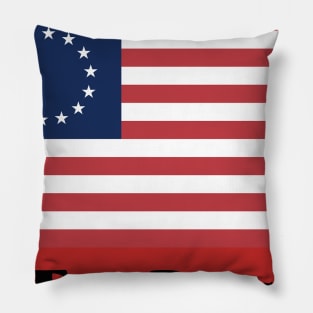 stand up for betsy ross tshırt Pillow