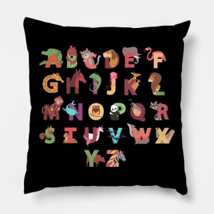 Animal Alphabets Pillow