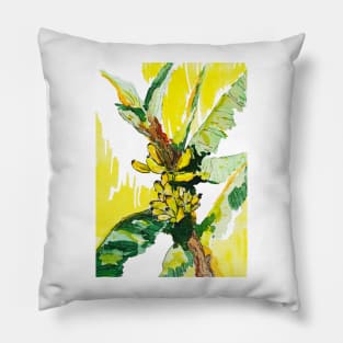 Banana palm Pillow