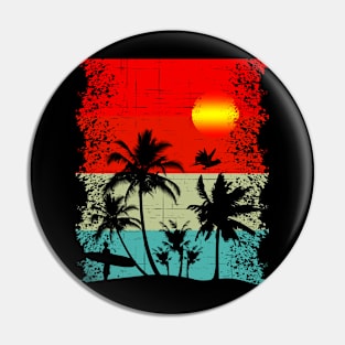 Sunset Pin