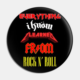 Taught by Rock N Roll Pin