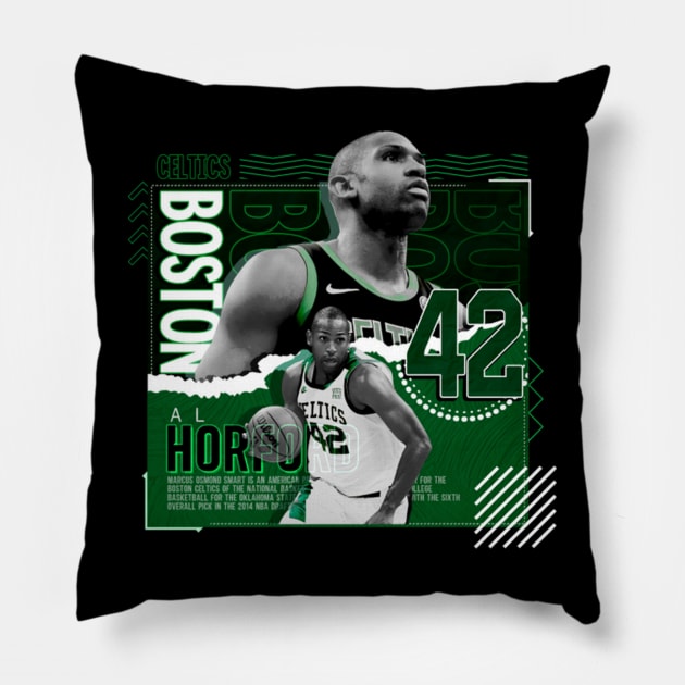 al horford basketball Pillow by mazihaya pix