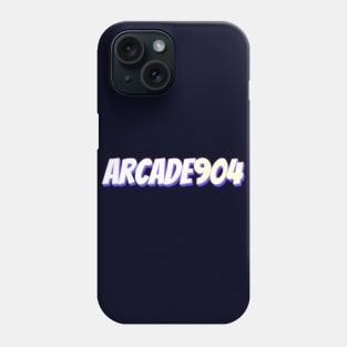 Arcade904 - Retro Purple and Yellow Phone Case