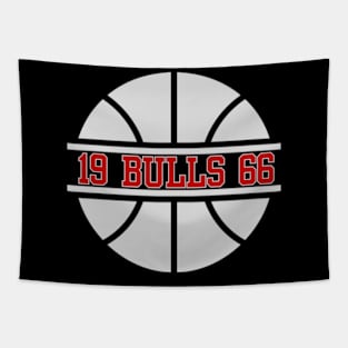 bulls basketball Tapestry