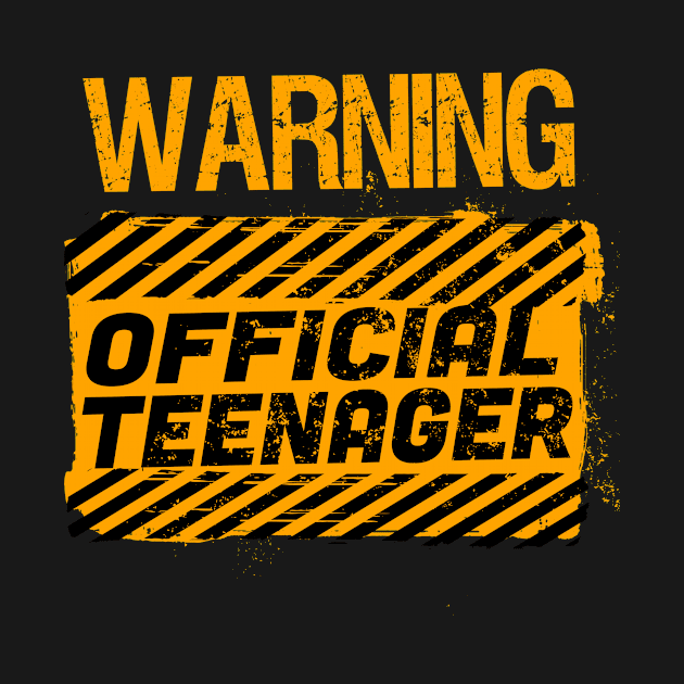 Warning Official Teenager by 2blackcherries