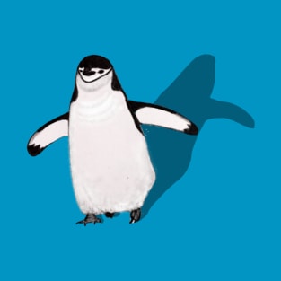 Chinstrap Penguin with Shadow T-Shirt