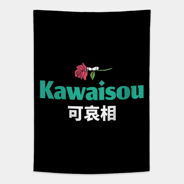 Japanese aesthetics! Kawaisou! Pathetic! Tapestry by Johan13