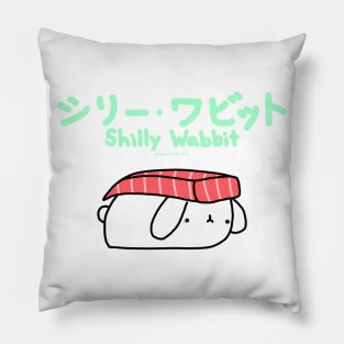 [Shilly Wabbit] Baby Lop Bunny Rabbit Dressing Up As A Tuna Nigiri Sushi Pillow